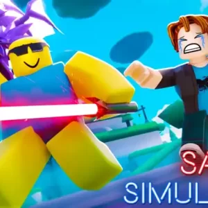 Imagem do jogo Saber Simulator (Simulador de Sabres) - Códigos e recompensas