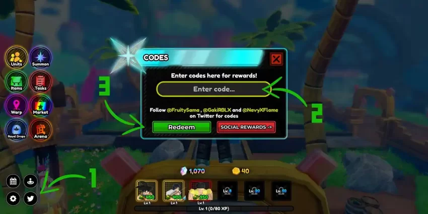 Como Resgatar Códigos All Star Tower Defense X
