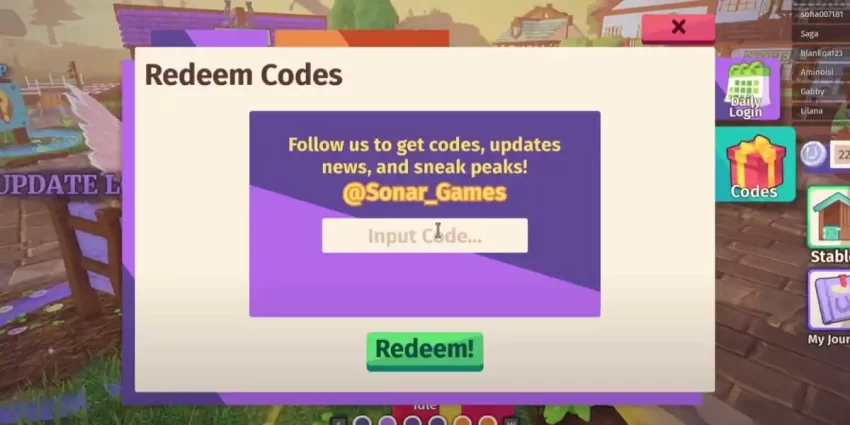 Como Resgatar Códigos Horse Life Roblox