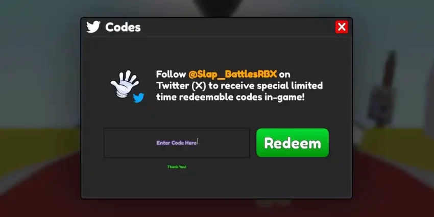 Como Resgatar Códigos Slap Battles Roblox