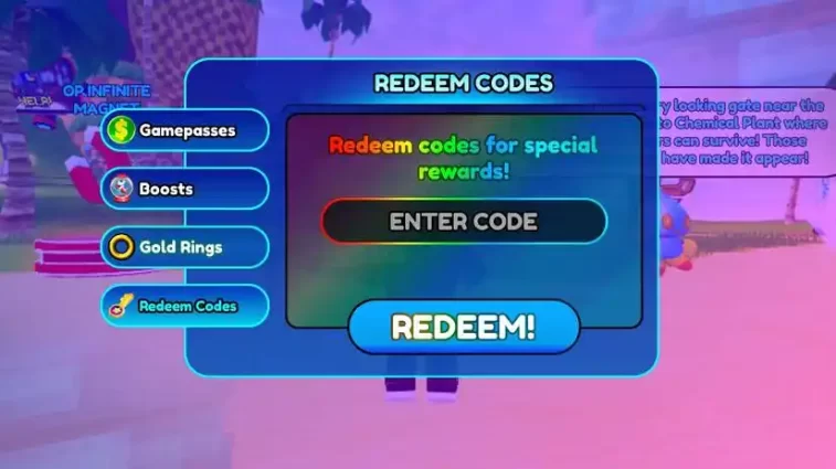 Como Resgatar Códigos Sonic Speed Simulator Roblox