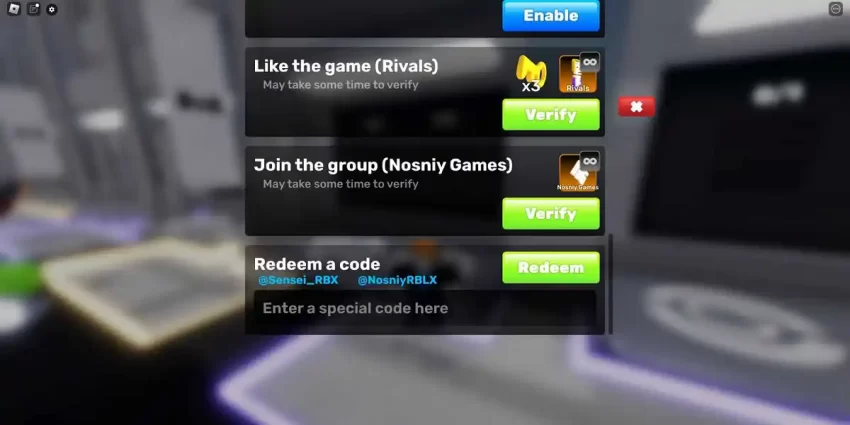 Como Resgtar Códigos Rivals Roblox