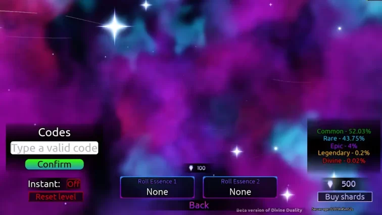 Como Resgatar Códigos Divine Duality Elemental Roblox