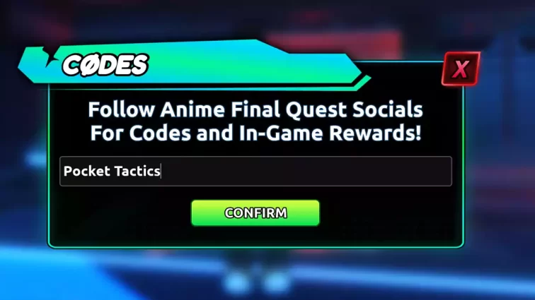 Como Resgatar Códigos Anime Final Quest Roblox