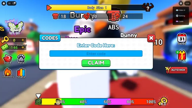 Como Resgatar Códigos Kick Door To Escape Roblox