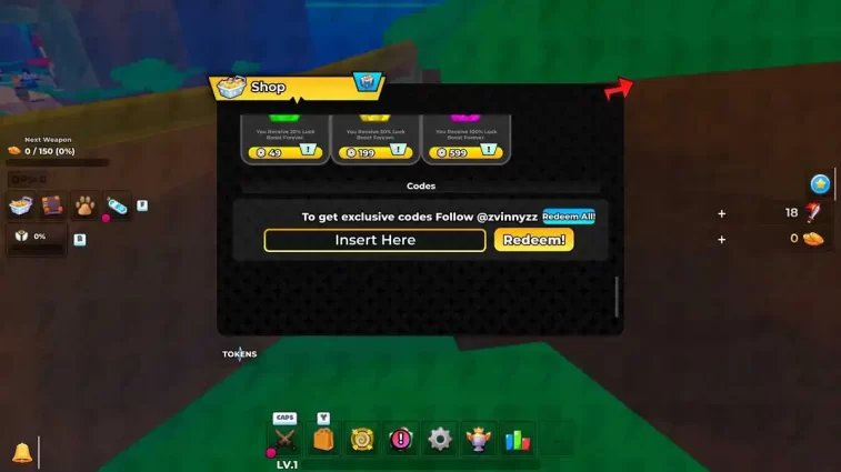 Como Resgatar Códigos Anime Spike Roblox
