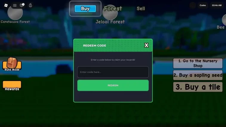 Como Resgatar Códigos Superforest Roblox