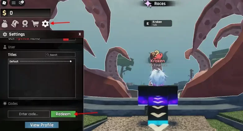 Como Resgatar Códigos Abyss Roblox