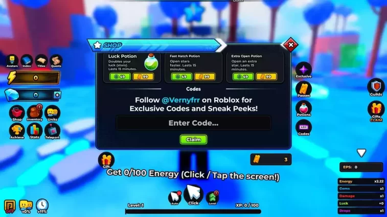 Como Resgatar Códigos Anime Destroyers Roblox