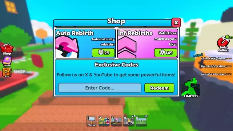 Como Resgatar Códigos Be a YouTuber Roblox