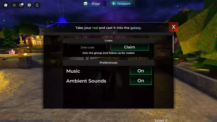 Como Resgatar Códigos Star Fishing Roblox