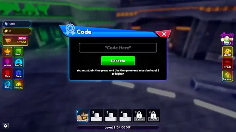 Como Resgatar Códigos Re Rangers X Roblox Tela